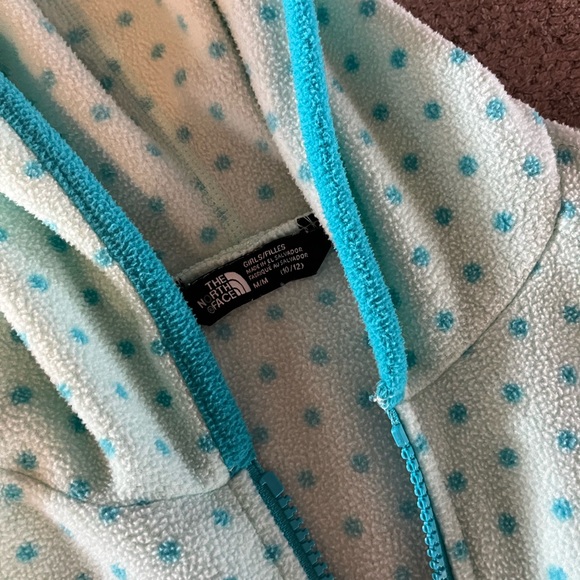Girls North Face fleece jacket size 10-12 - Picture 3 of 3